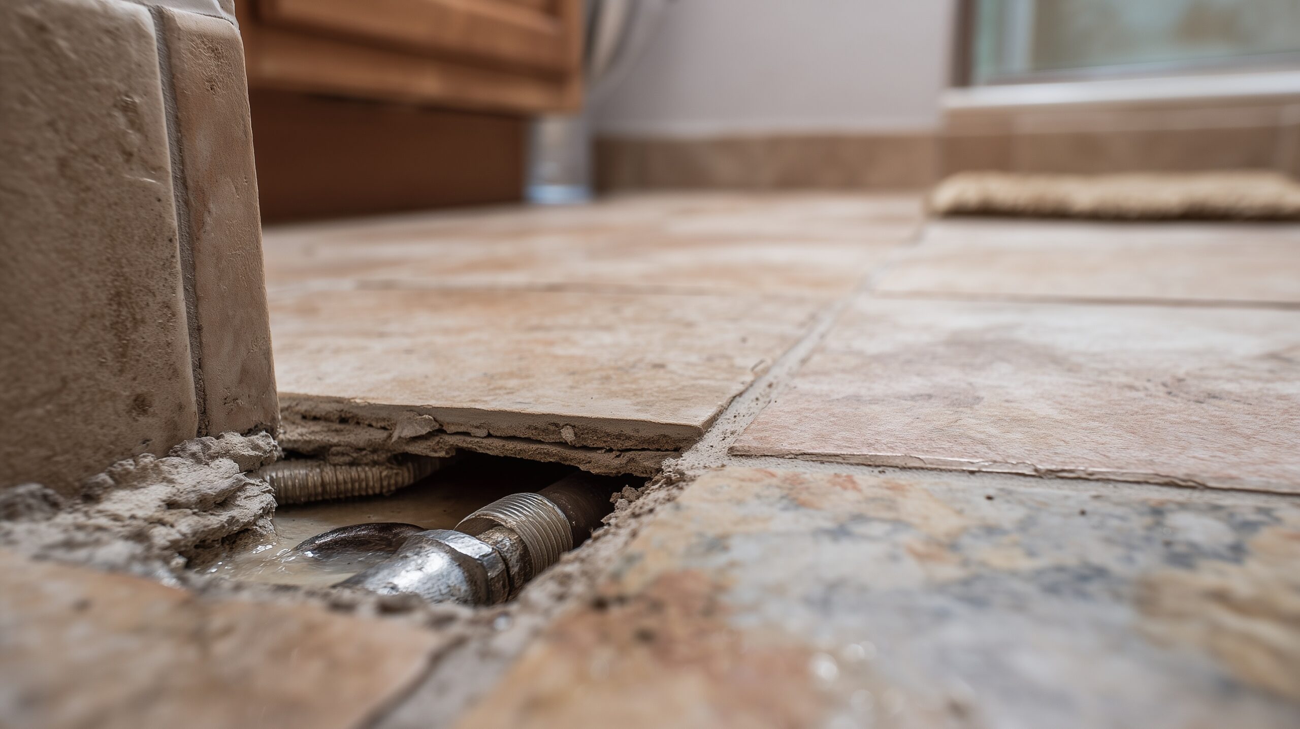 Slab leak and pipe detection in a Memphis home
